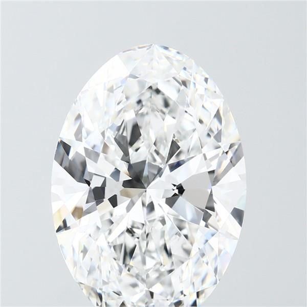 8.05 ct. oval Lab Grown Diamond front image
