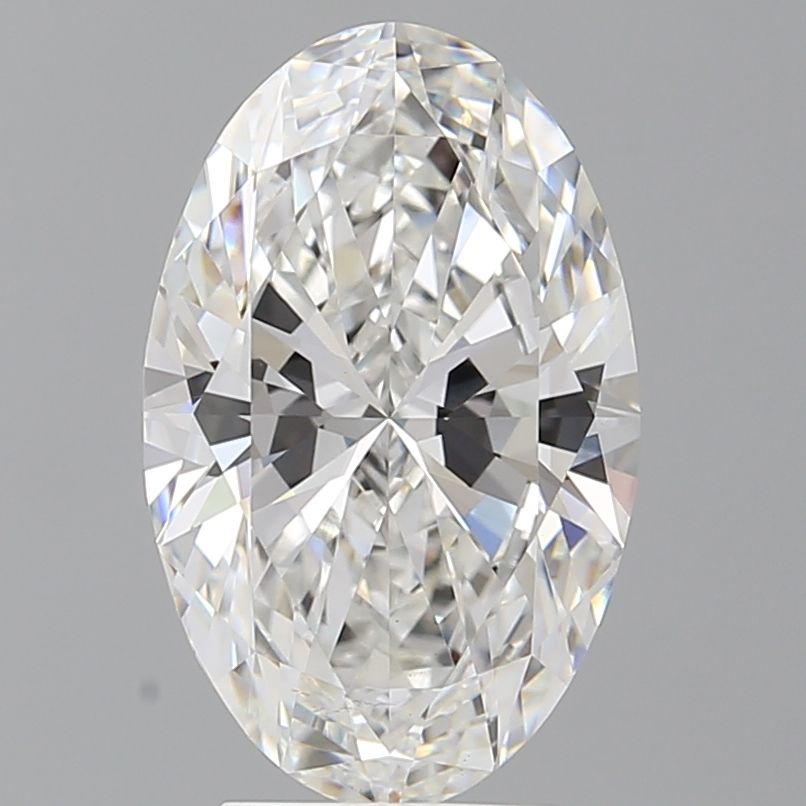 4.08 ct. oval Lab Grown Diamond front image