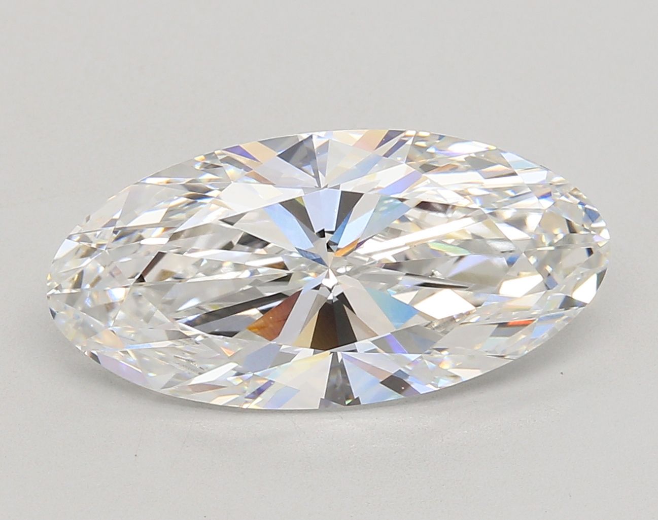 5.02 ct. oval Lab Grown Diamond front image