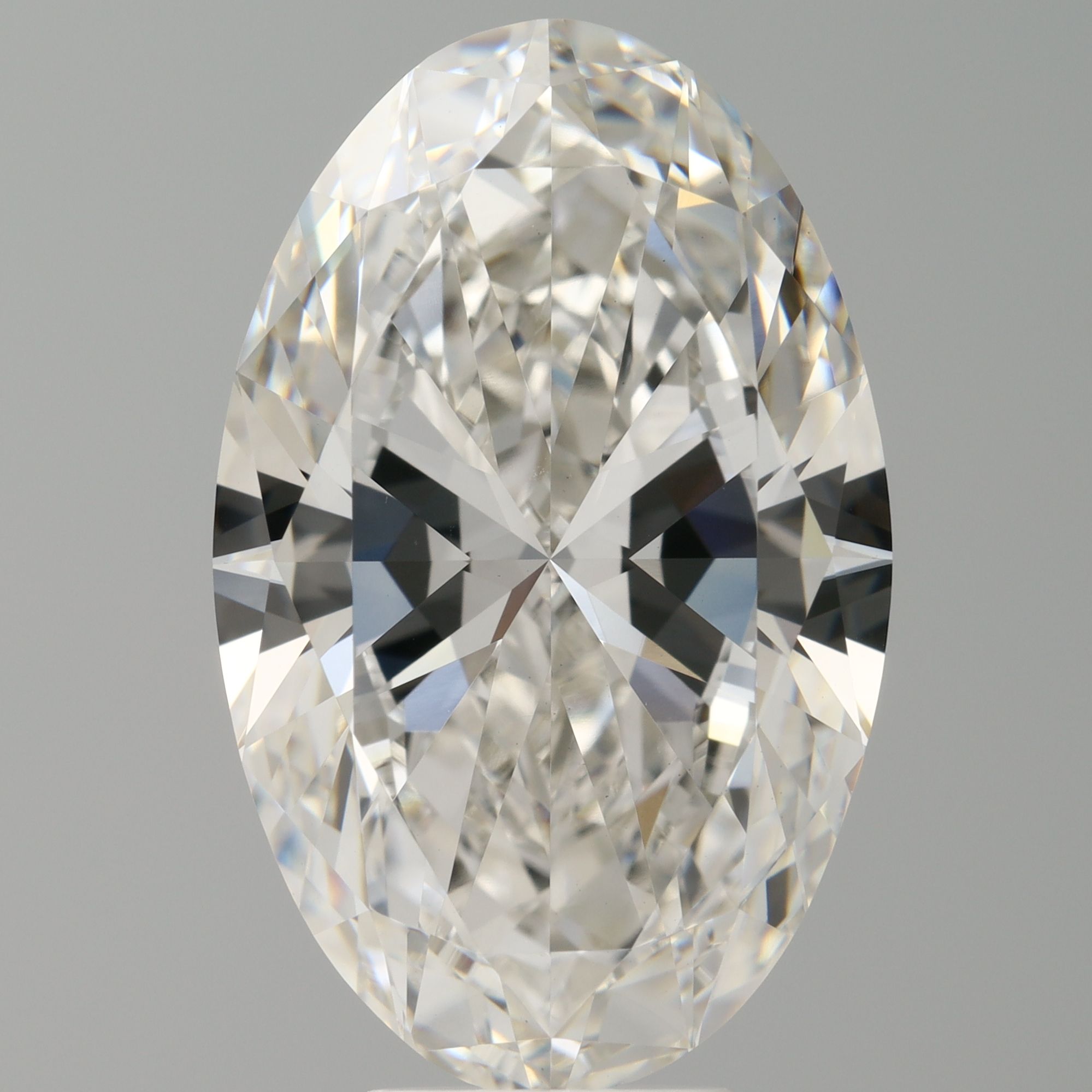 8.03 ct. oval Lab Grown Diamond front image