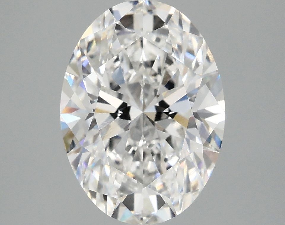 3.10 ct. oval Lab Grown Diamond front image