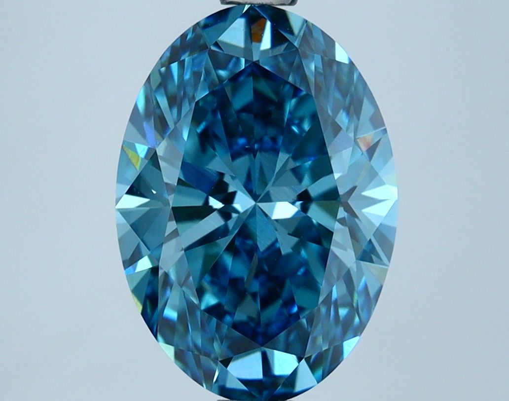 2.68 ct. oval Lab Grown Diamond front image