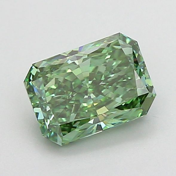 1.0 CT Fancy Vivid Green RADIANT