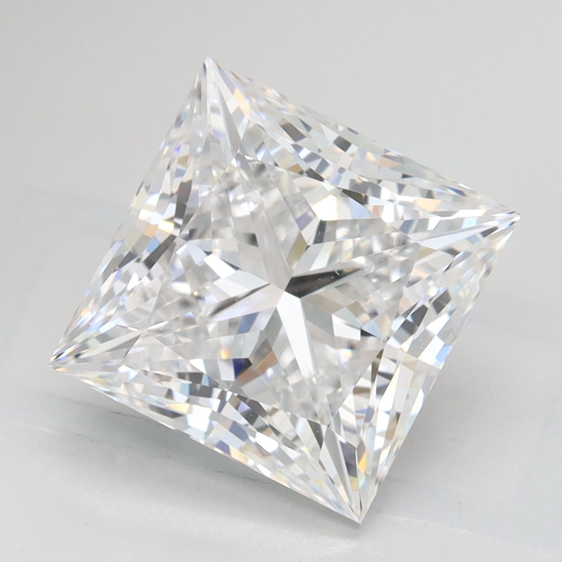 3.79 ct. princess Lab Grown Diamond front image