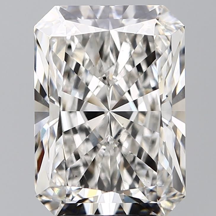 6.15 ct. radiant Lab Grown Diamond front image