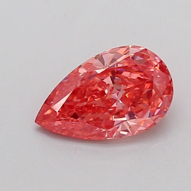 0.7 CT Fancy Vivid Pink PEAR