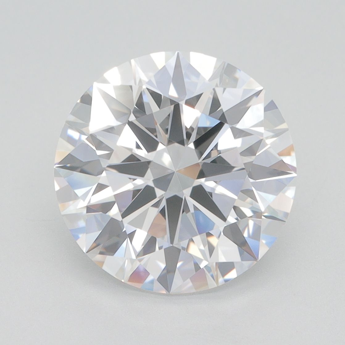 4.09 ct. round Lab Grown Diamond front image