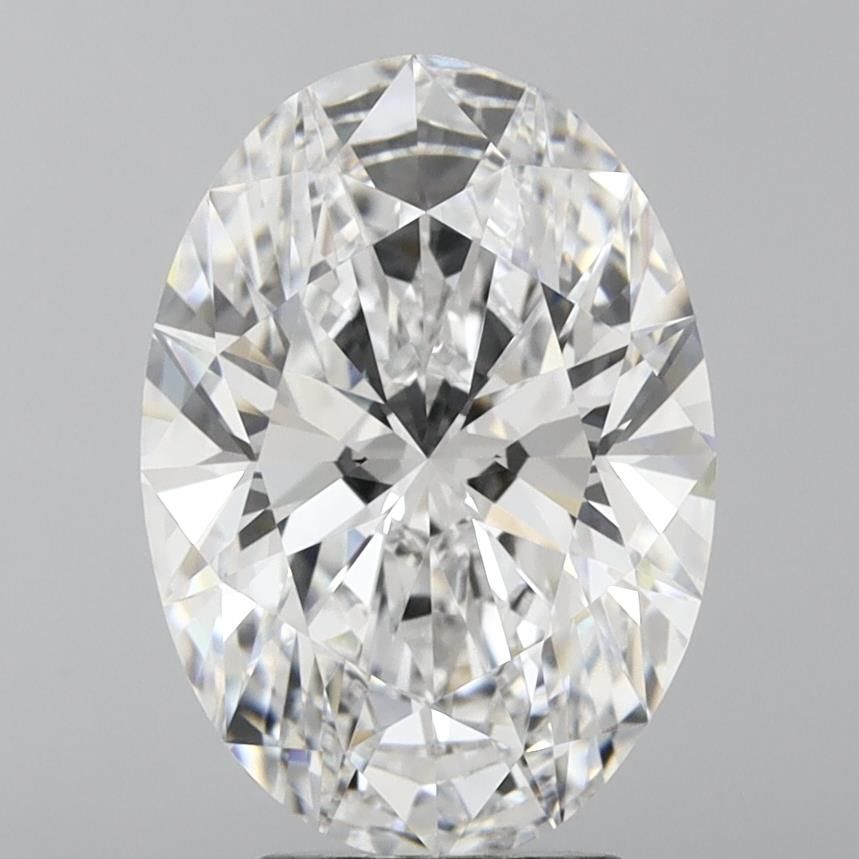 5.52 ct. oval Lab Grown Diamond front image