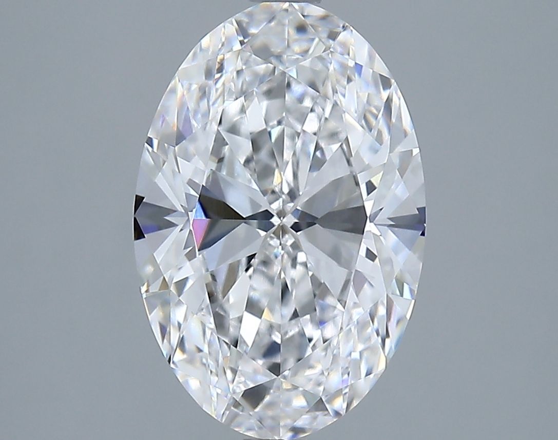 3.23 ct. oval Lab Grown Diamond front image