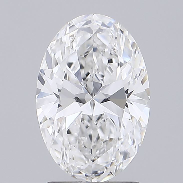 2.12 ct. oval Lab Grown Diamond front image