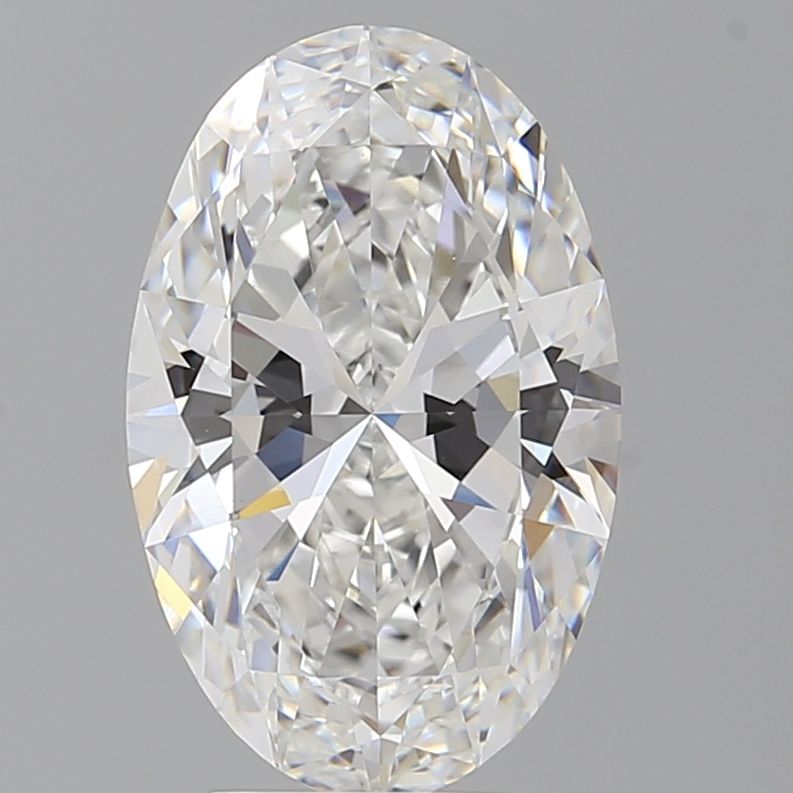 4.10 ct. oval Lab Grown Diamond front image
