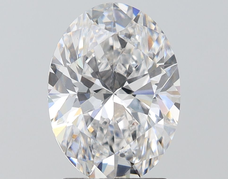 3.13 ct. oval Lab Grown Diamond front image