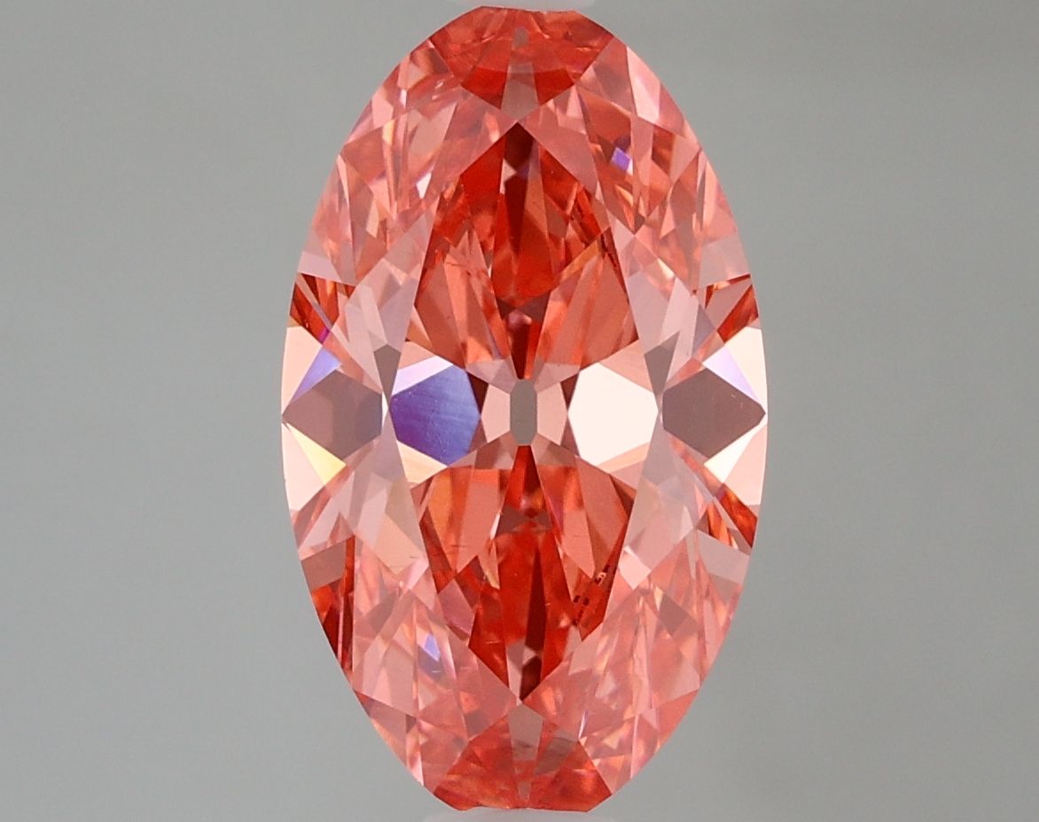 3.93 ct. oval Lab Grown Diamond front image