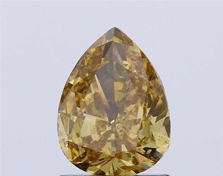 Diament 1.11 ct Fancy Deep Orangey Yellow/SI2