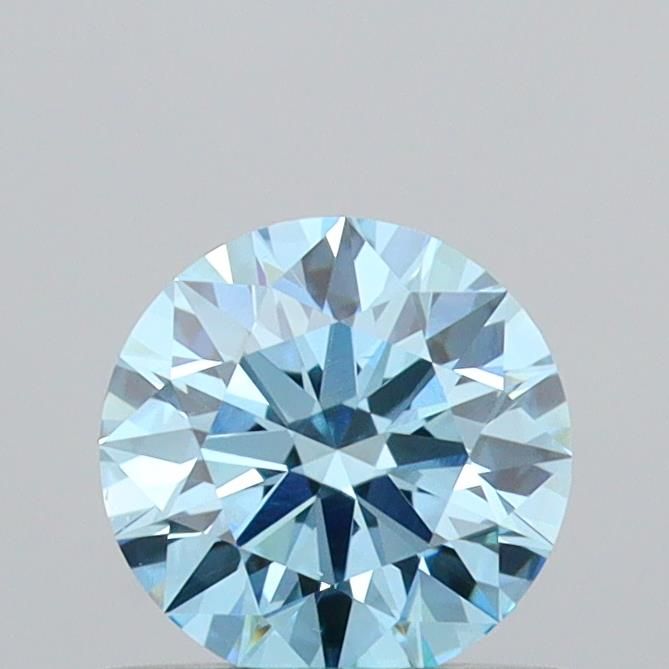 0.55 CT Fancy Vivid Blue ROUND