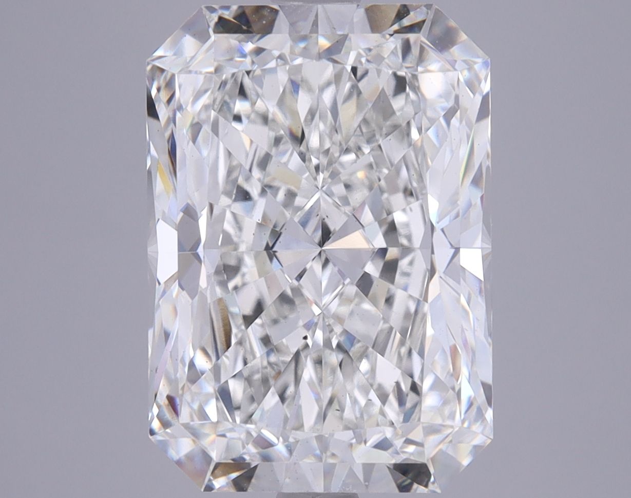 6.37 ct. radiant Lab Grown Diamond front image