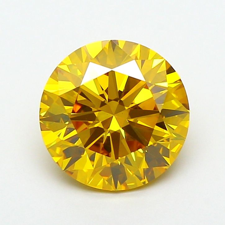 2.18 ct. round Lab Grown Diamond front image