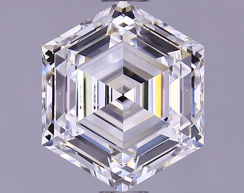 1.55 ct lab-grown Hexagonal Diamond