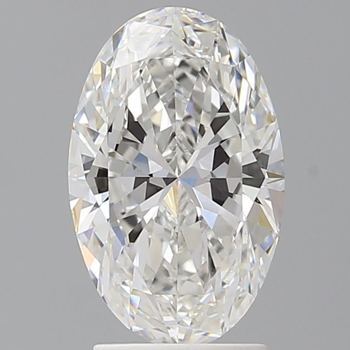 2.56 ct. oval Lab Grown Diamond front image
