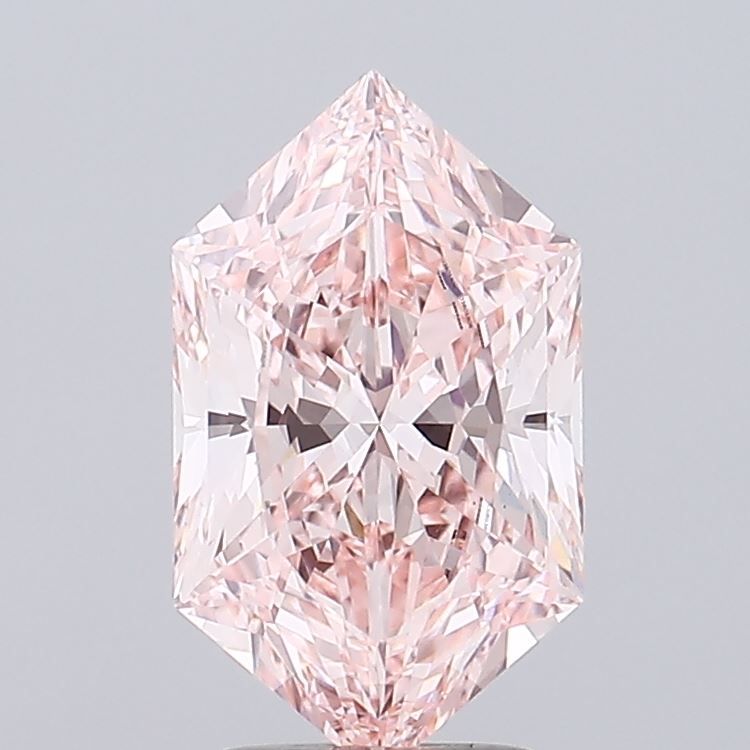 2.92 ct lab-grown Hexagonal Diamond