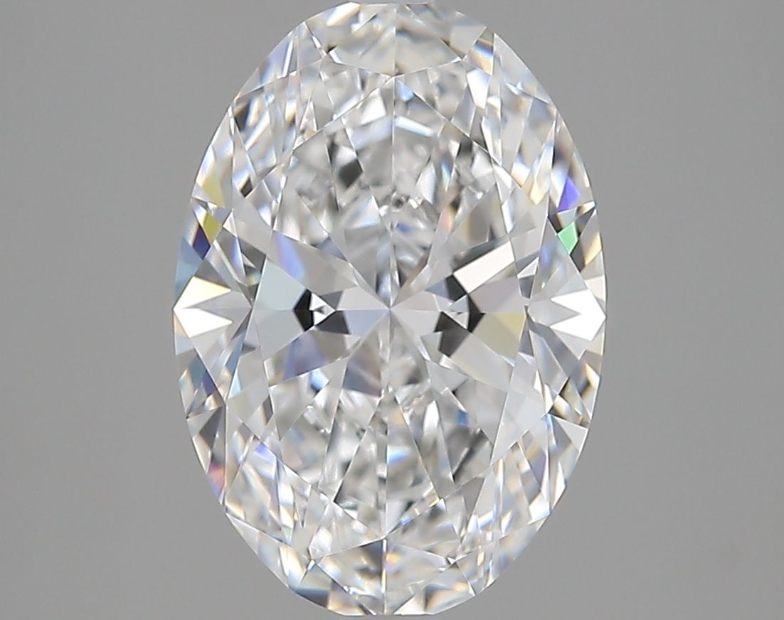 3.59 ct. oval Lab Grown Diamond front image