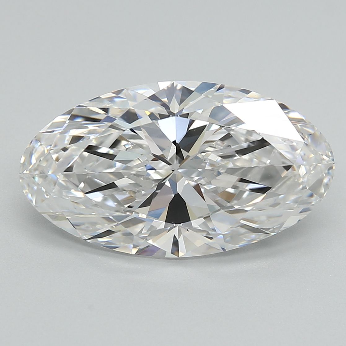 4.10 ct. oval Lab Grown Diamond front image