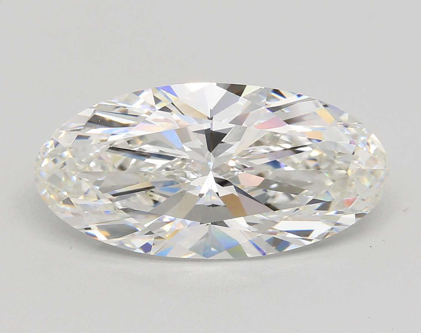 7.54 ct. oval Lab Grown Diamond front image