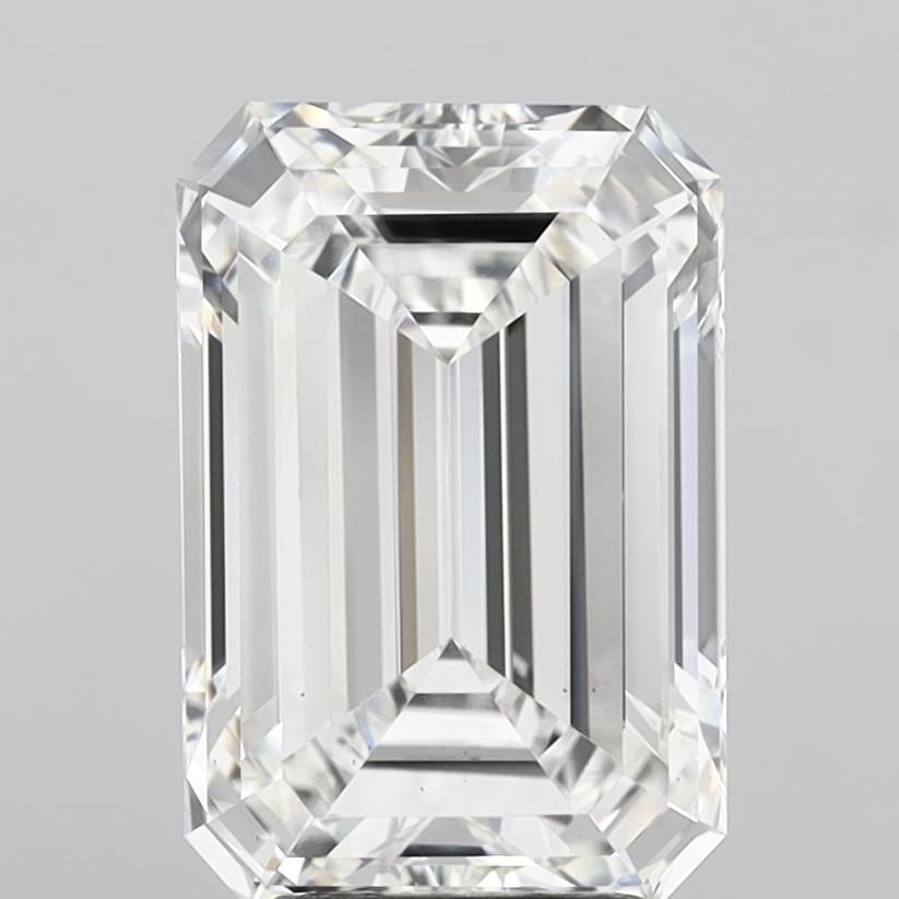 5.02 ct. emerald Lab Grown Diamond front image