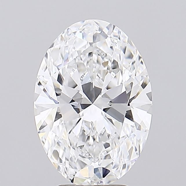 2.86 ct. oval Lab Grown Diamond front image