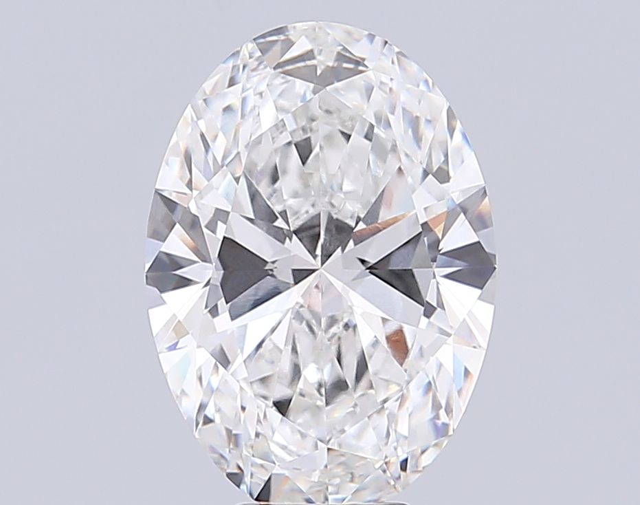7.57 ct. oval Lab Grown Diamond front image