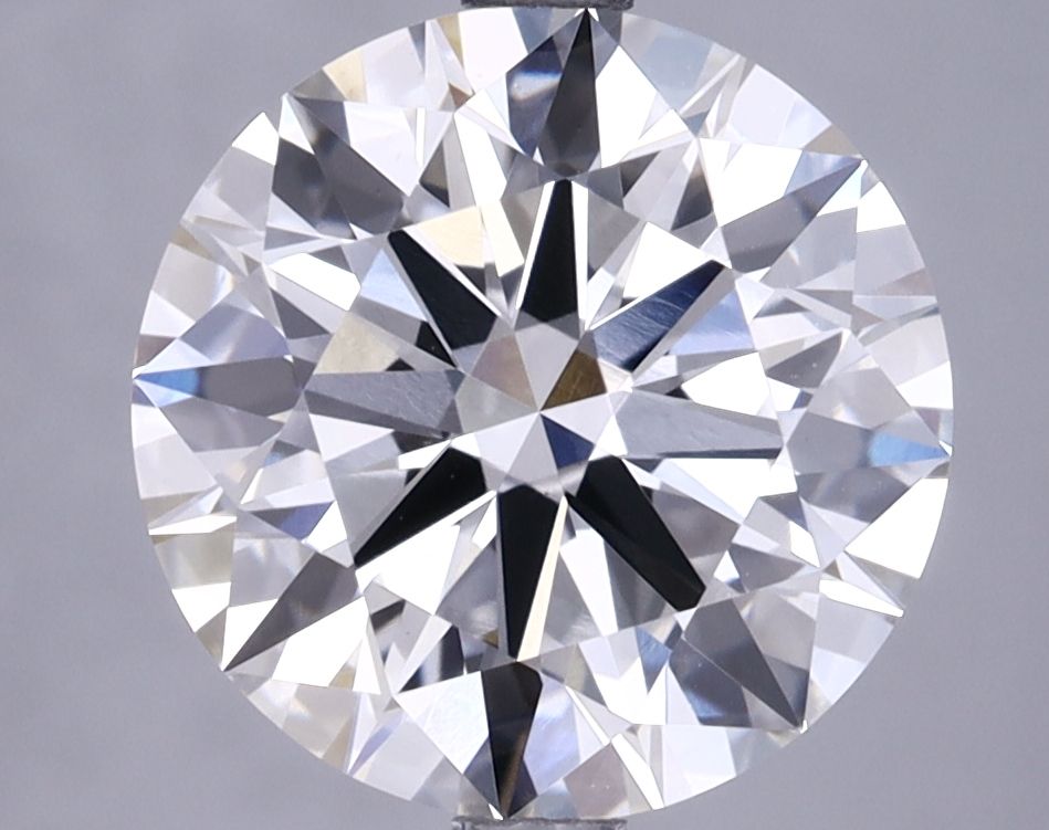 3.87 ct Round diamond