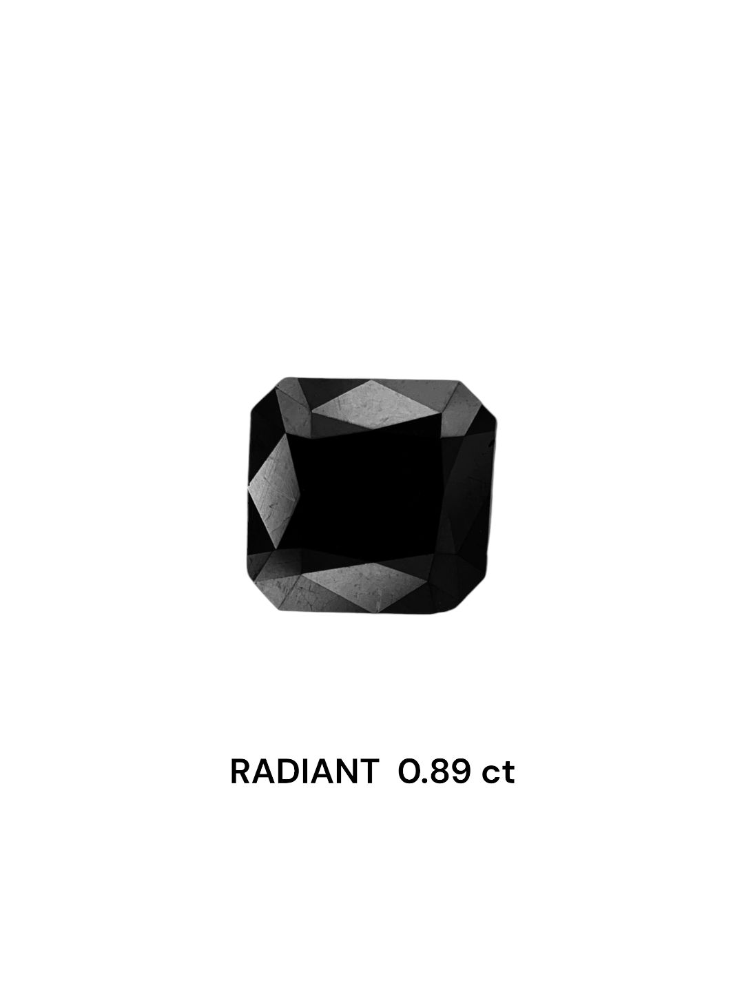 Diament 0.89 ct Fancy Black/VVS2