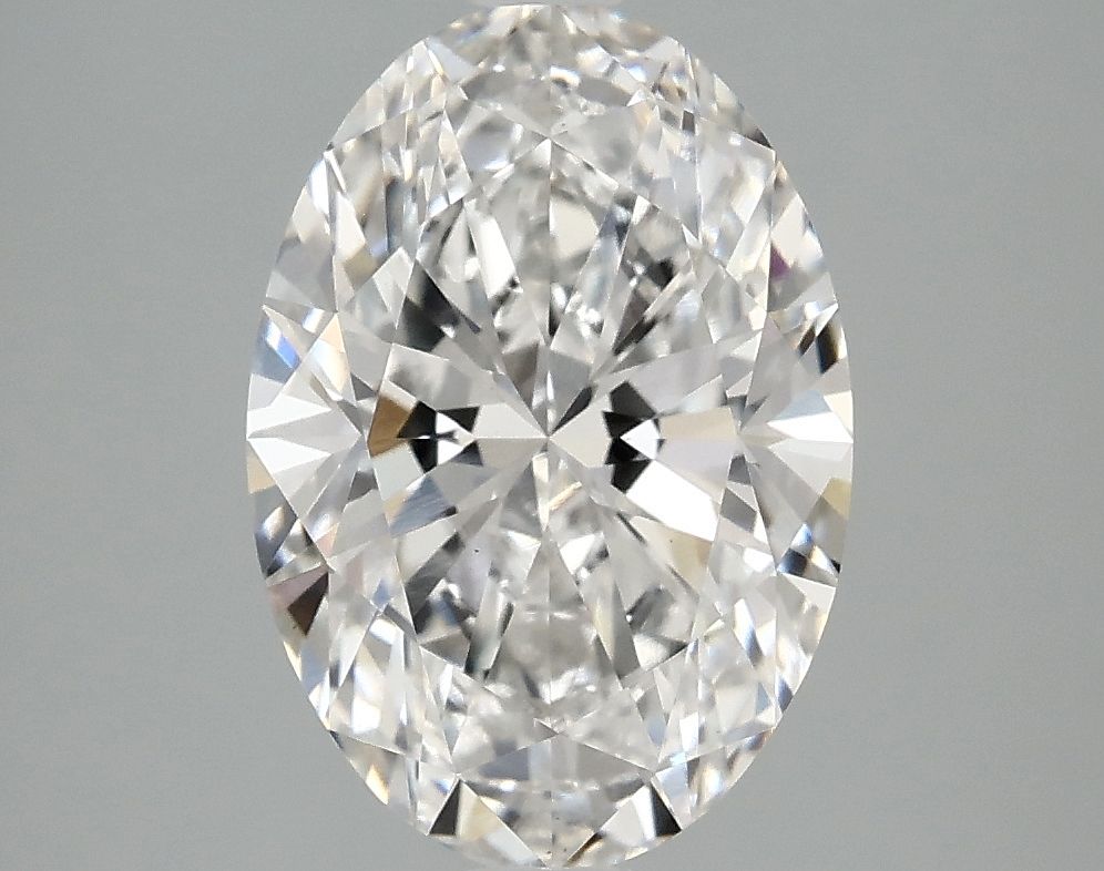 2.82 ct. oval Lab Grown Diamond front image
