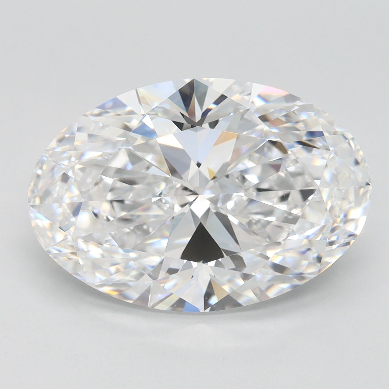 4.43 ct. oval Lab Grown Diamond front image