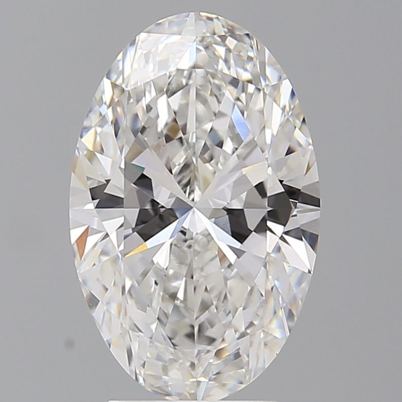 4.02 ct. oval Lab Grown Diamond front image