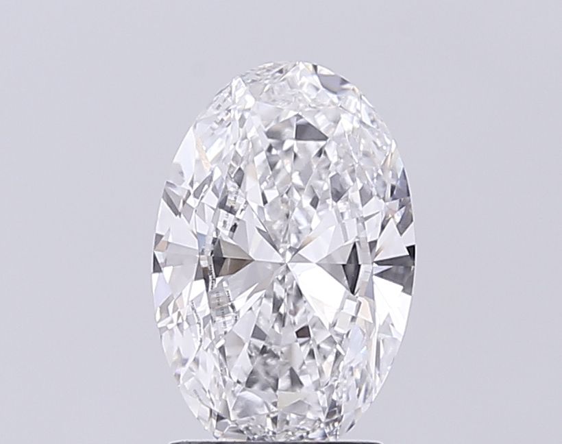 2.01 ct. oval Lab Grown Diamond front image