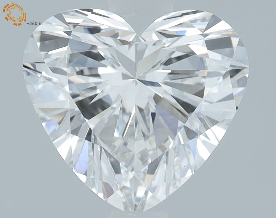 1.44 ct. heart Lab Grown Diamond front image