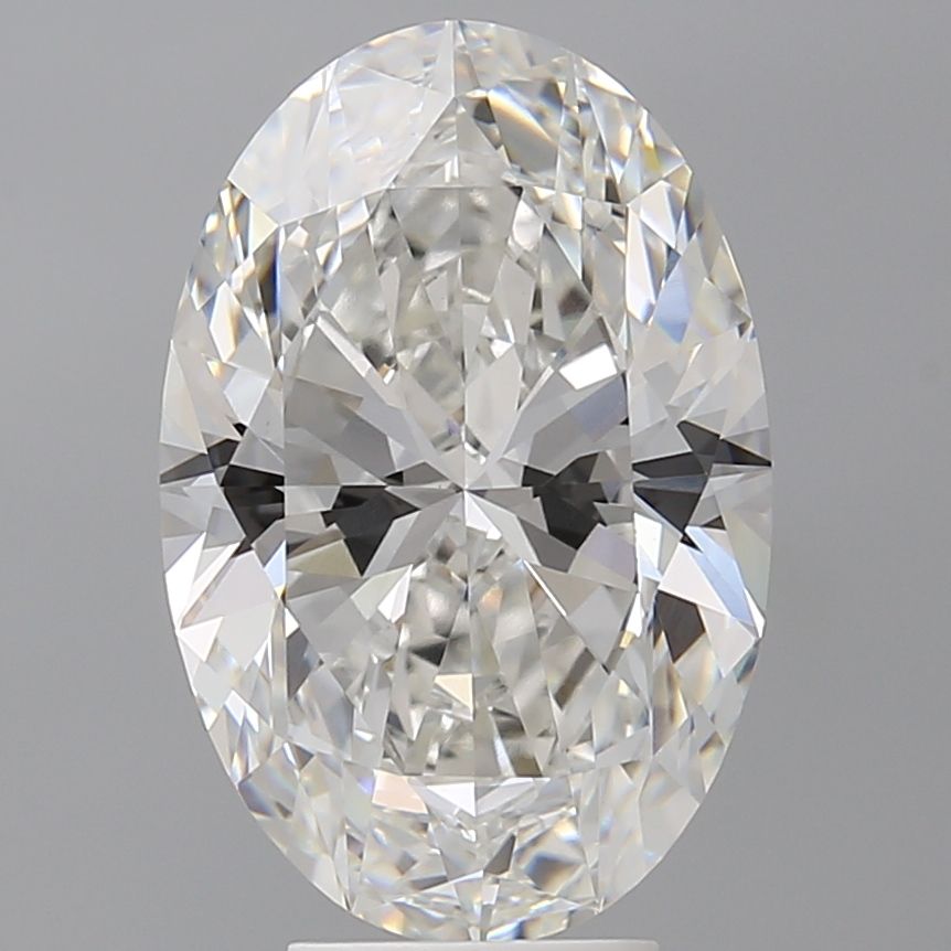 5.52 ct. oval Lab Grown Diamond front image