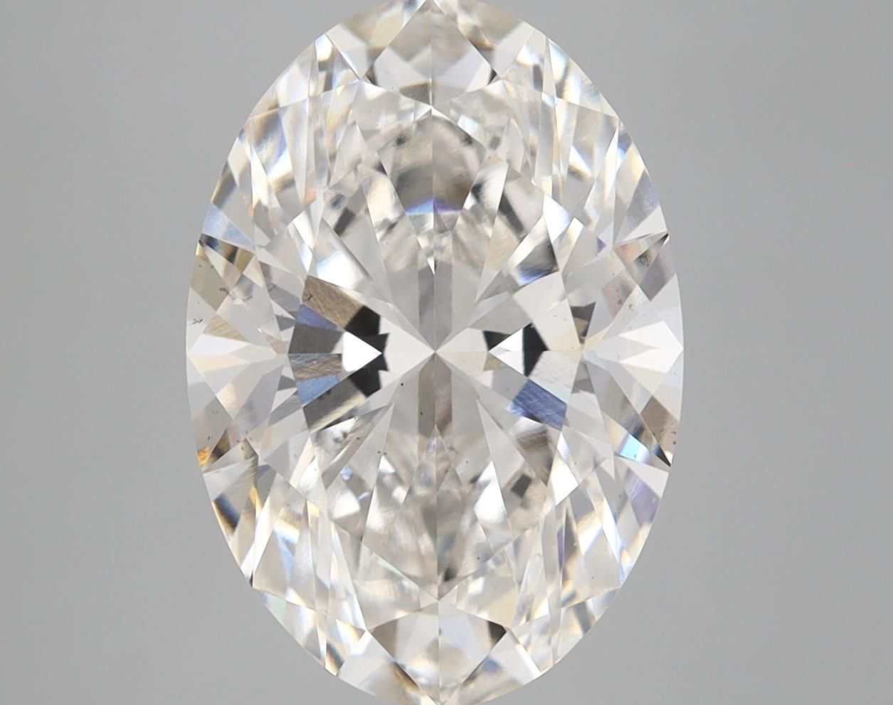 5.17 ct. oval Lab Grown Diamond front image