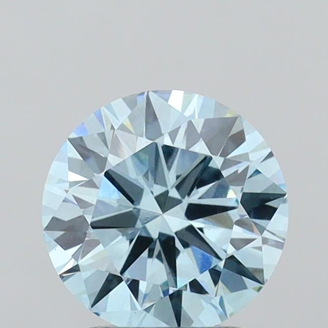 2.01 CT Fancy Vivid Blue ROUND
