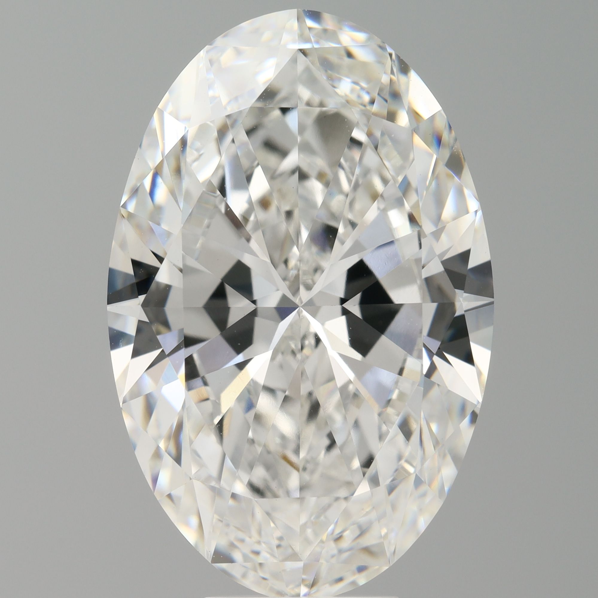 9.02 ct. oval Lab Grown Diamond front image