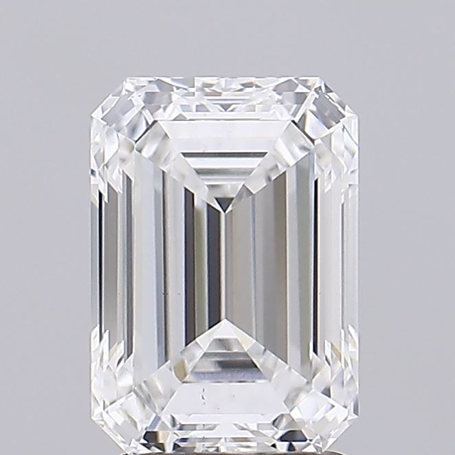 2.56 ct. emerald Lab Grown Diamond front image