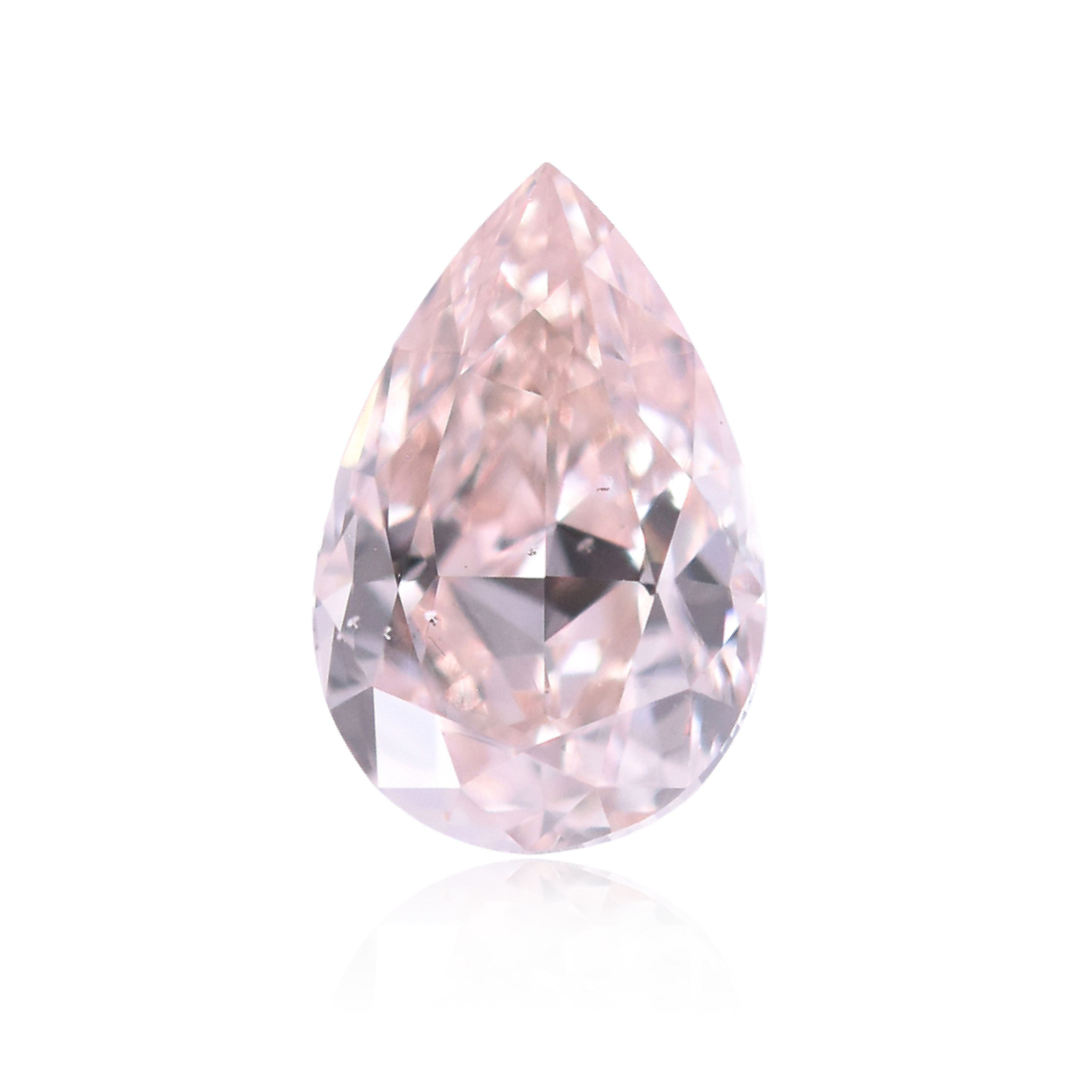 Diament 0.38 ct Fancy Light Brownish Pink/SI1