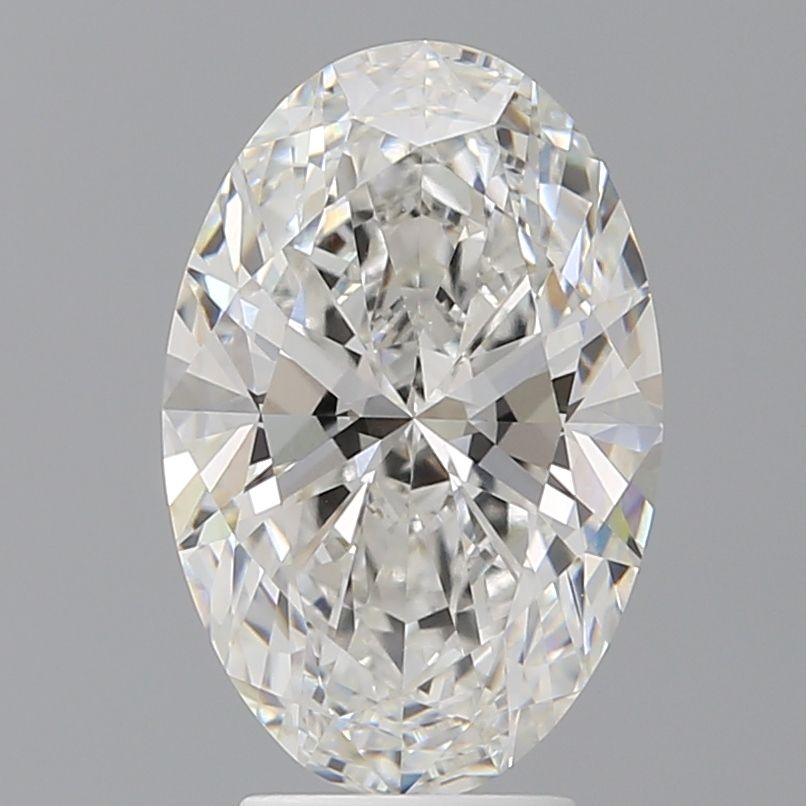 4.08 ct. oval Lab Grown Diamond front image