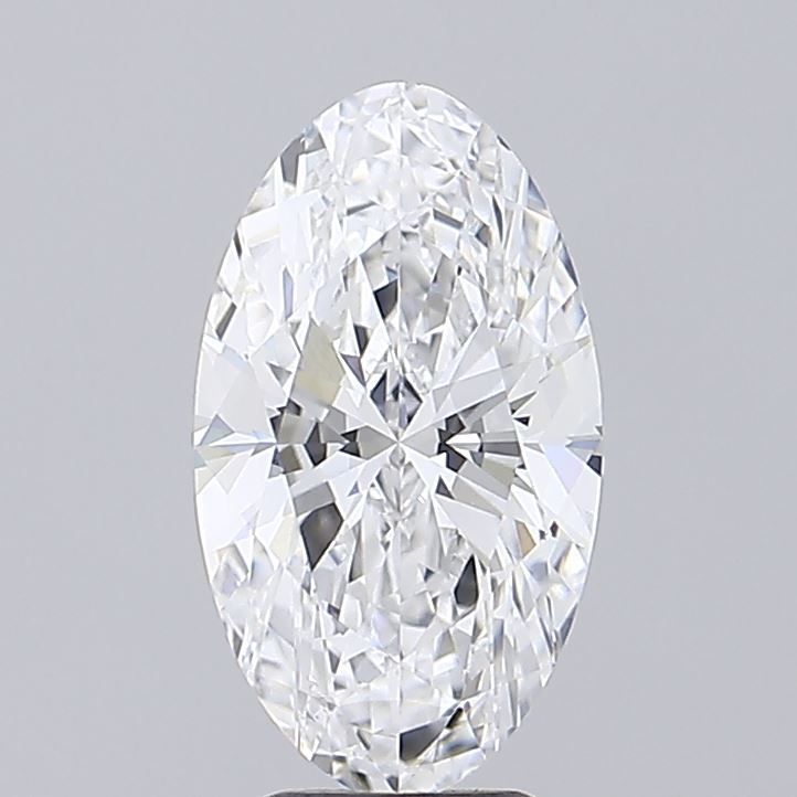 3.01 ct. oval Lab Grown Diamond front image