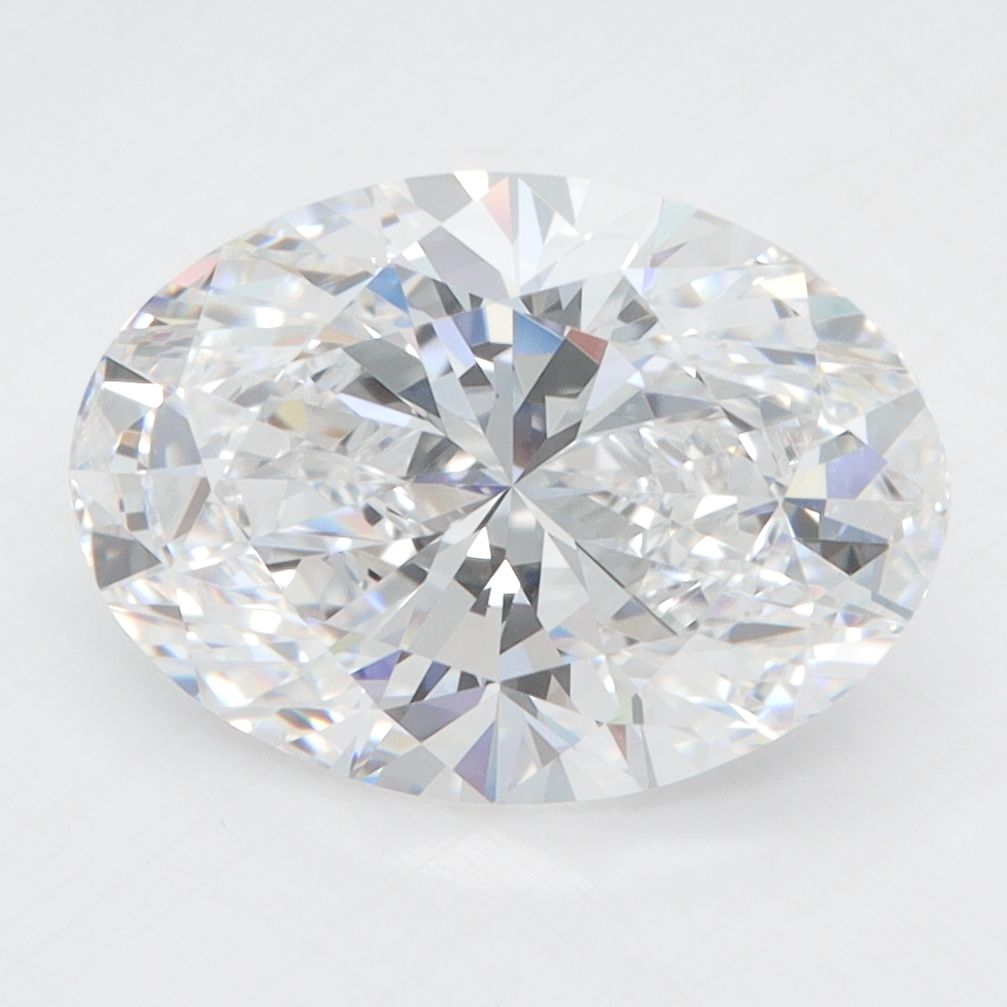 3.71 ct. oval Lab Grown Diamond front image