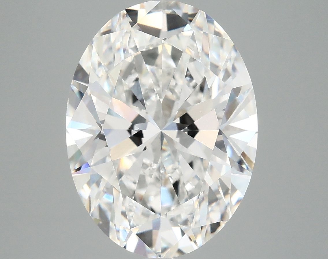5.01 ct. oval Lab Grown Diamond front image