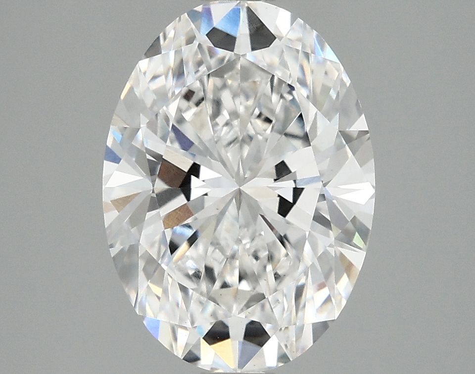 3.09 ct. oval Lab Grown Diamond front image