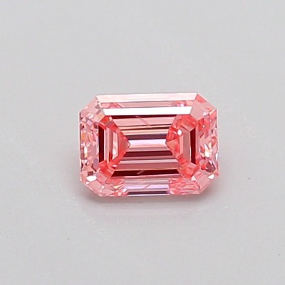0.3 CT Fancy Vivid Pink EMERALD