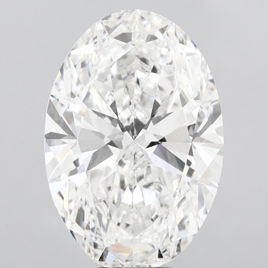 10.38 ct. oval Lab Grown Diamond front image